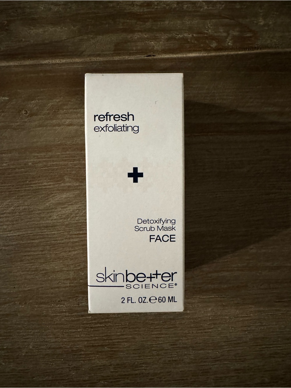 SkinBetter Science Refresh Exfoliating Detoxifying Scrub Mask - White